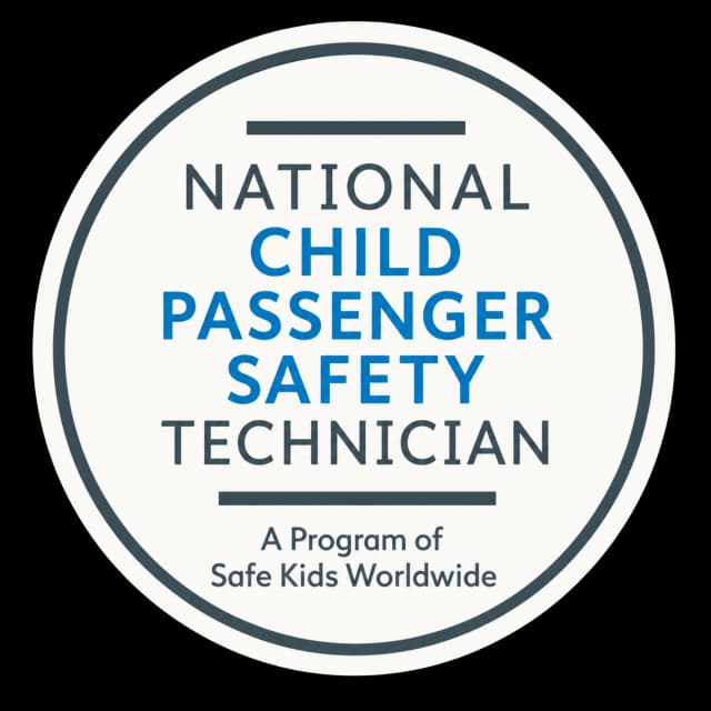 Certified Child Passenger Safety Technician badge